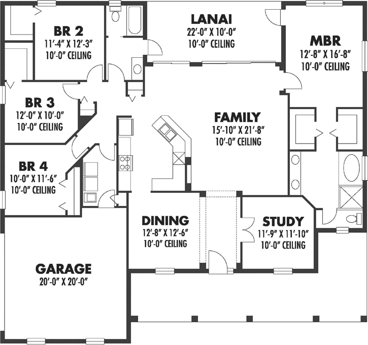 Main Floor Plan: 73-153