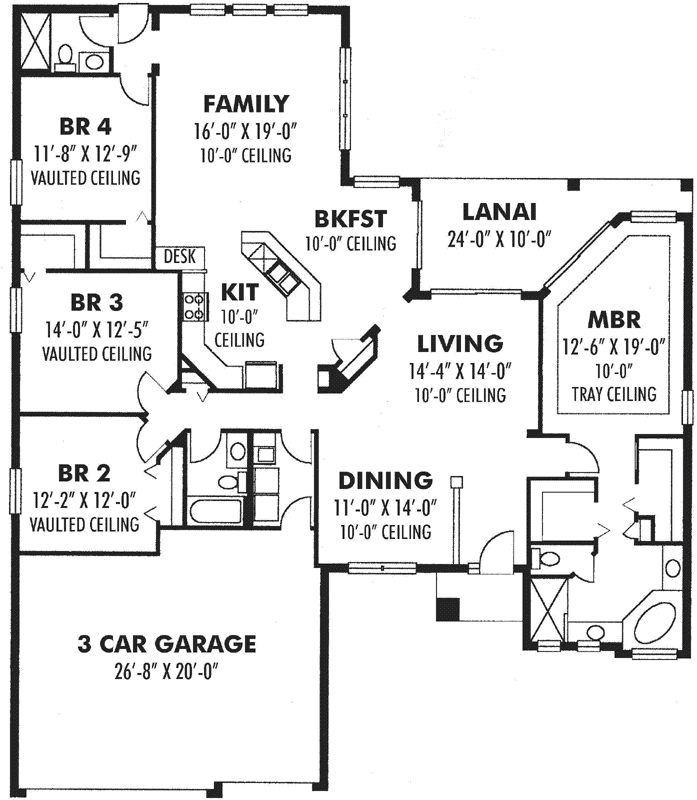Main Floor Plan: 73-163
