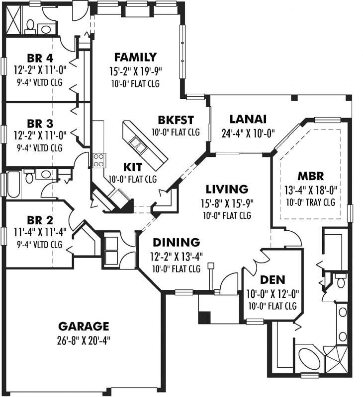 Main Floor Plan: 73-168