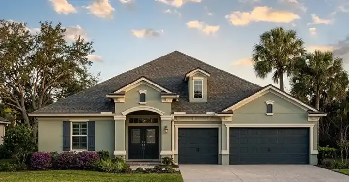 Florida house plans 73-169 - front exterior, 2,513 sq ft, 4 bed, 3 bath house plans | Monster House Plans
