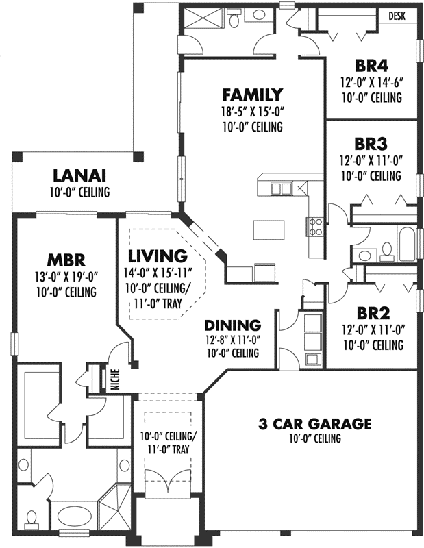 Main Floor Plan: 73-169