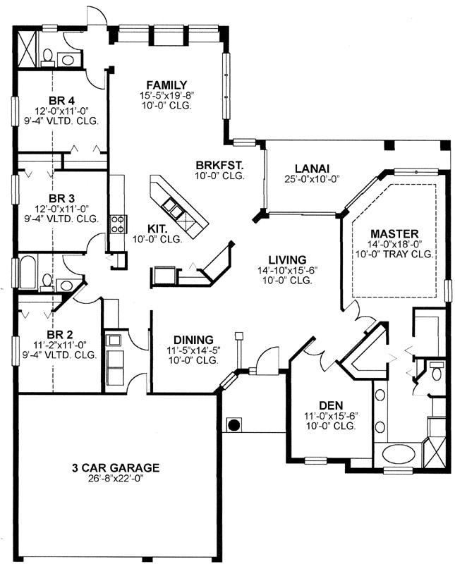 Main Floor Plan: 73-171