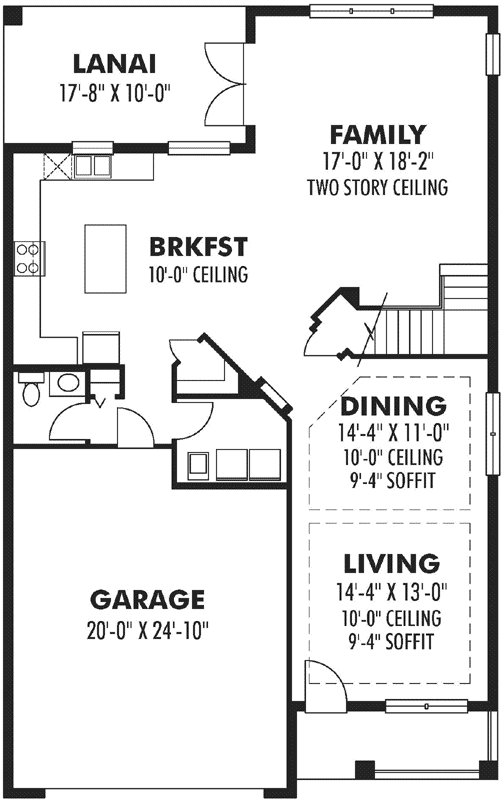 Main Floor Plan: 73-174
