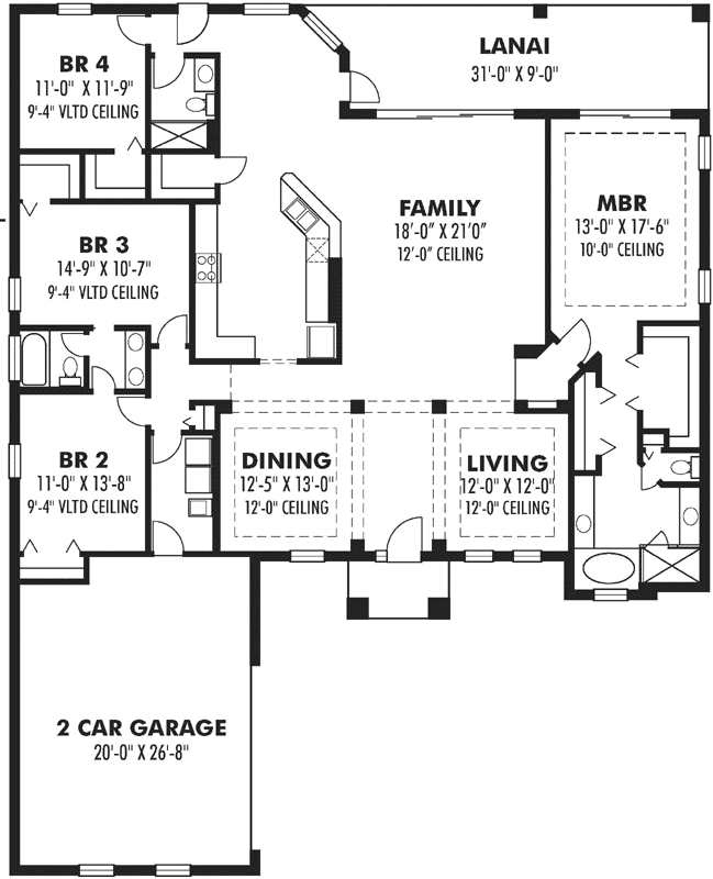 Main Floor Plan: 73-177