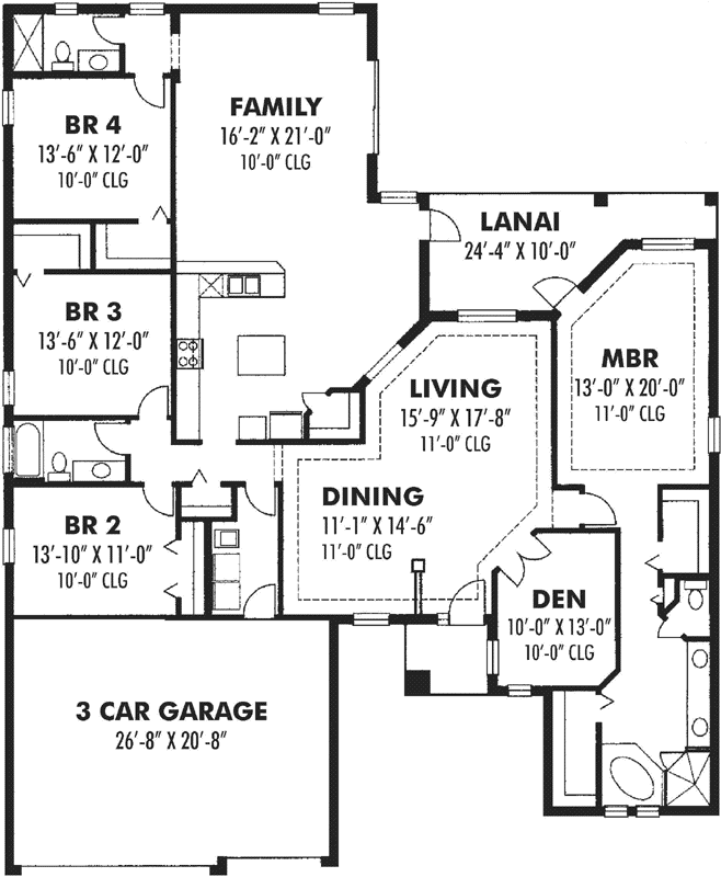 Main Floor Plan: 73-180