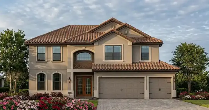 Florida house plans 73-183 - front exterior, 2,817 sq ft, 5 bed, 3 bath house plans | Monster House Plans