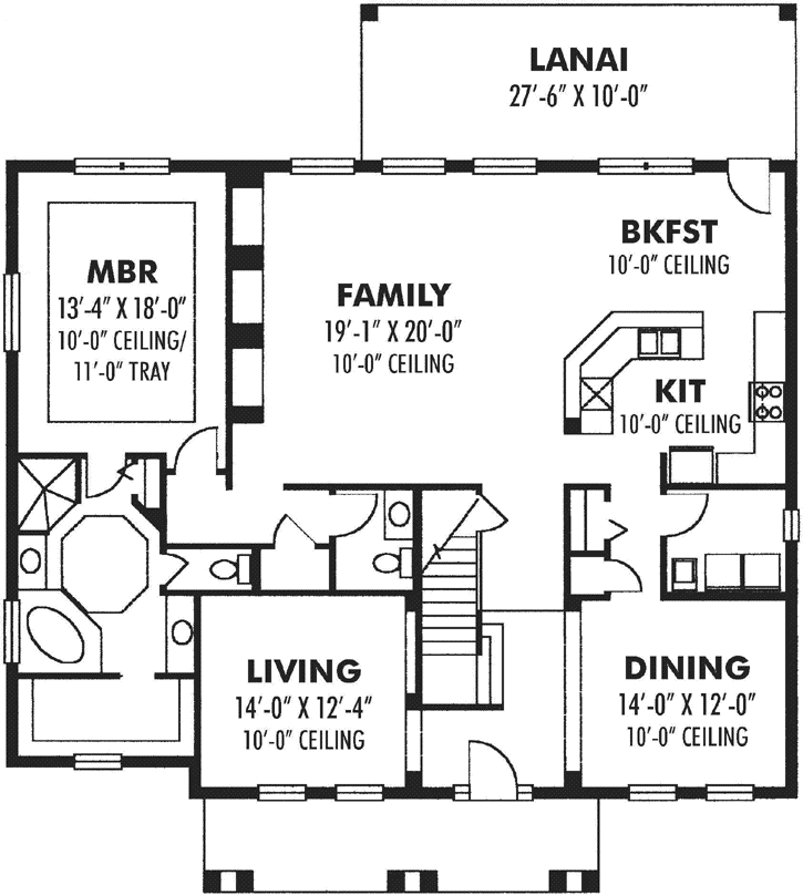 Main Floor Plan: 73-188