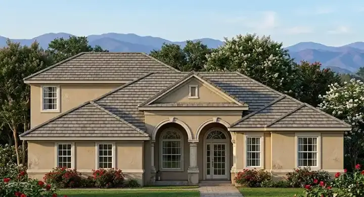 Florida house plans 73-196 - front exterior, 3,416 sq ft, 4 bed, 3 bath house plans | Monster House Plans