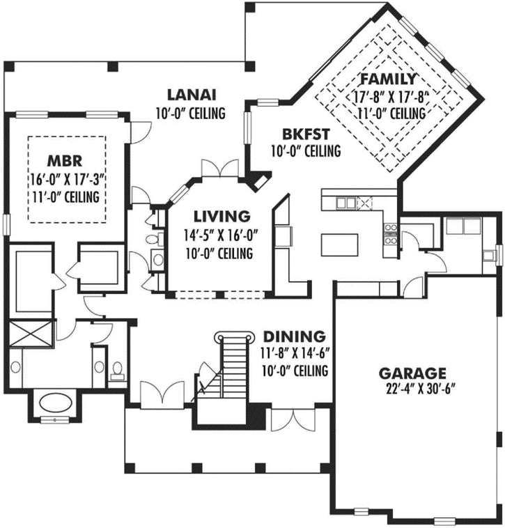 Main Floor Plan: 73-197