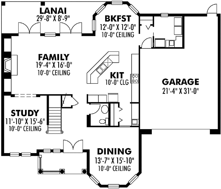 Main Floor Plan: 73-198