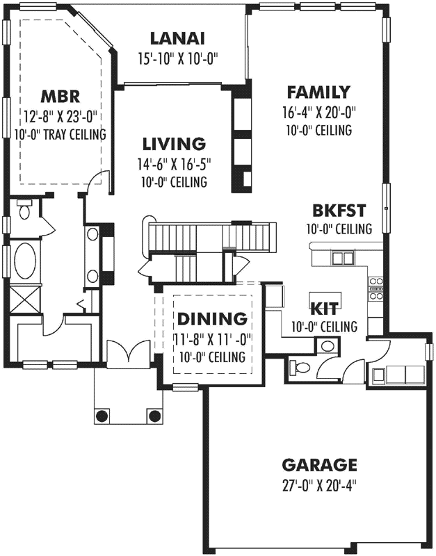 Main Floor Plan: 73-199