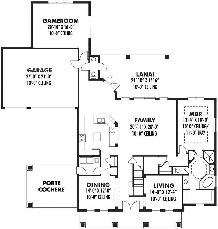 Main Floor Plan: 73-201