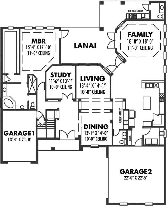 Main Floor Plan: 73-207