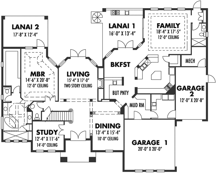 Main Floor Plan: 73-209