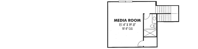 Upper/Second Floor Plan: 73-210