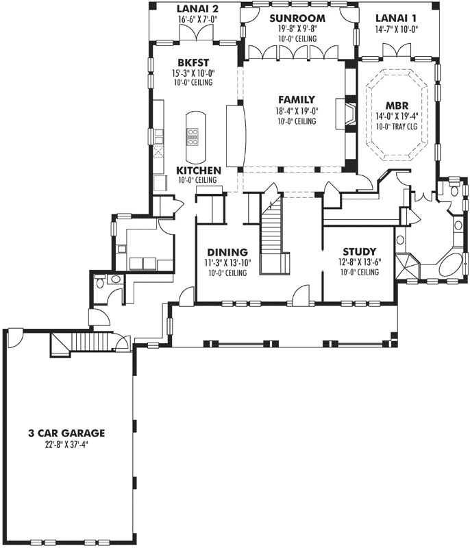 Main Floor Plan: 73-211