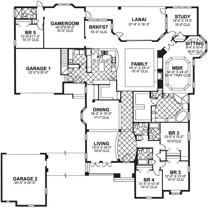 Main Floor Plan: 73-213