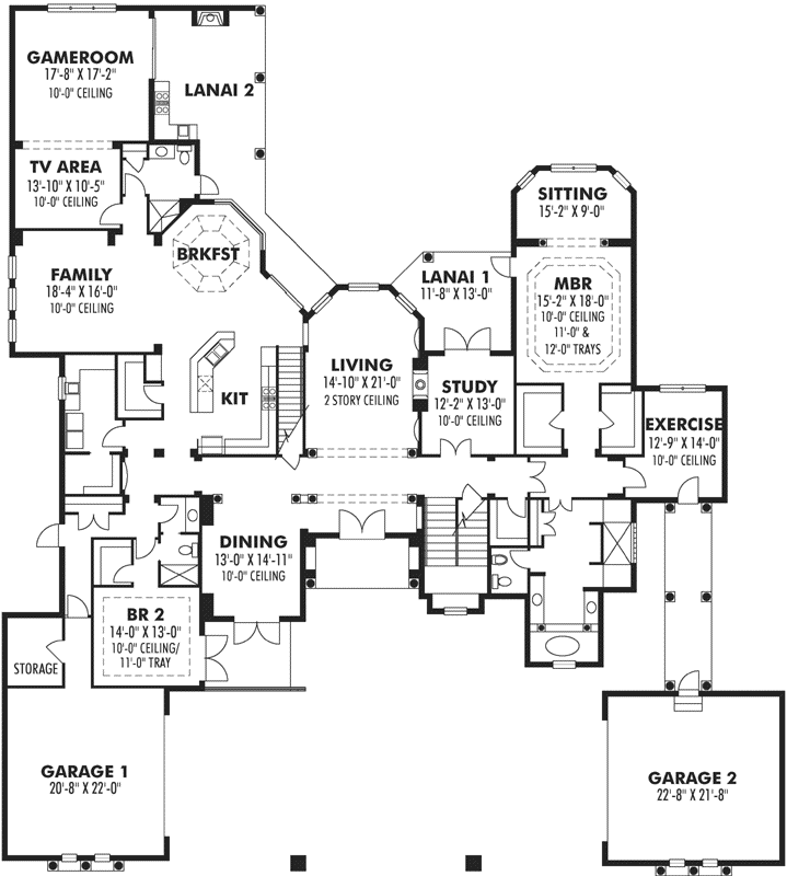 Main Floor Plan: 73-215