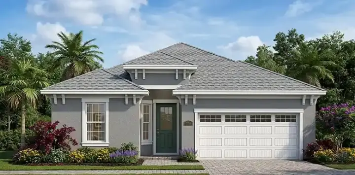 Traditional house plans 73-217 - front exterior, 1,659 sq ft, 4 bed, 2 bath house plans | Monster House Plans
