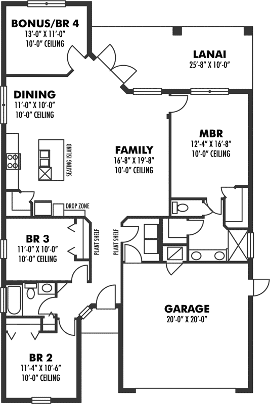 Main Floor Plan: 73-217