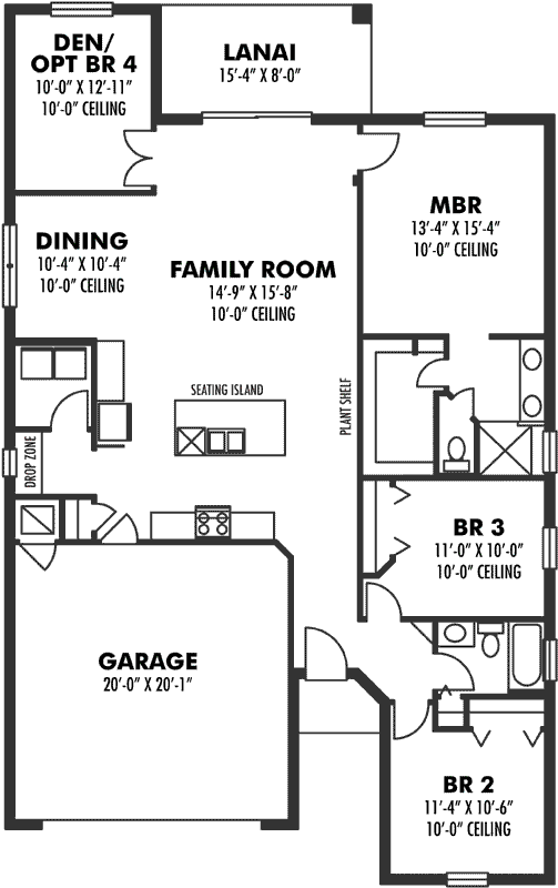 Main Floor Plan: 73-223