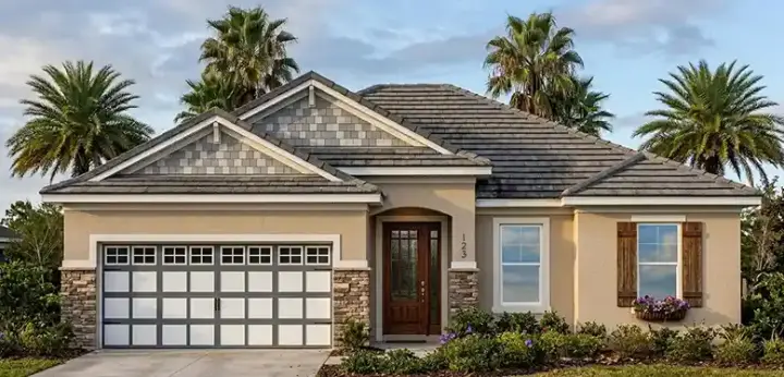 Traditional house plans 73-224 - front exterior, 1,812 sq ft, 4 bed, 2 bath house plans | Monster House Plans