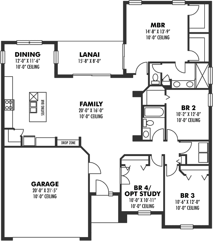 Main Floor Plan: 73-224