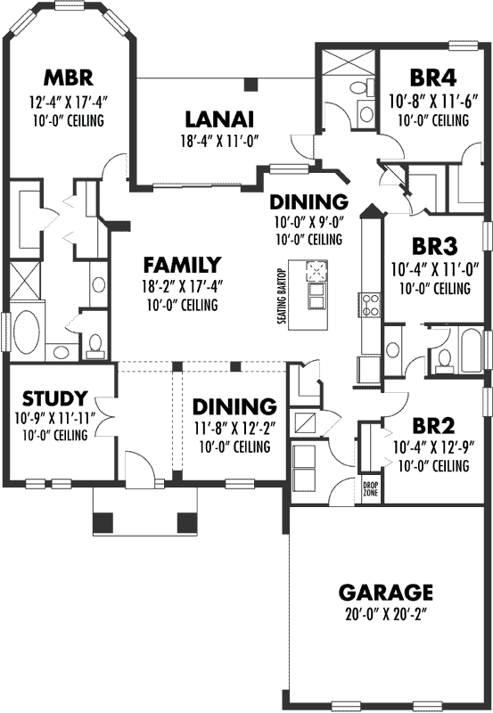 Main Floor Plan: 73-225