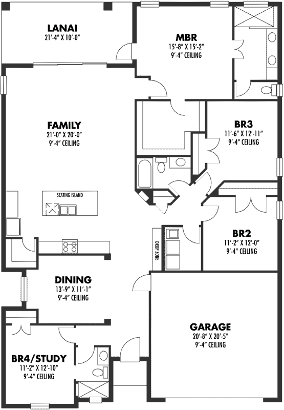 Main Floor Plan: 73-227