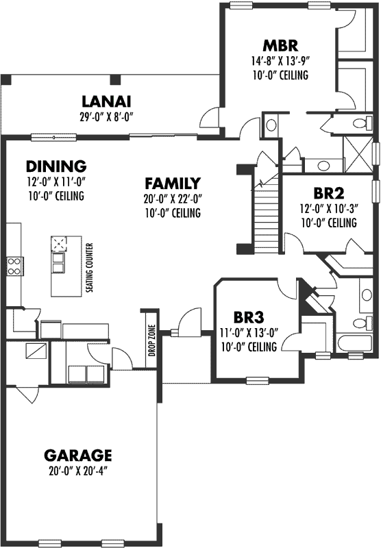 Main Floor Plan: 73-231