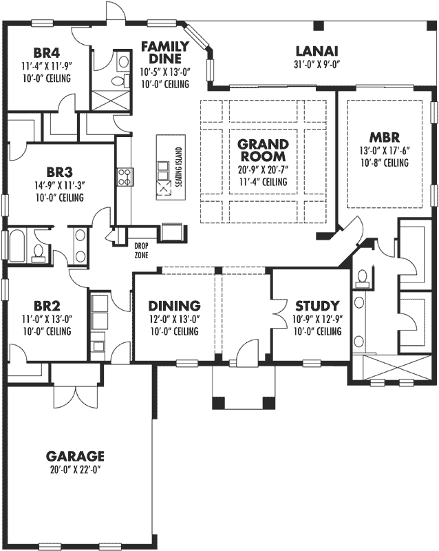Main Floor Plan: 73-235