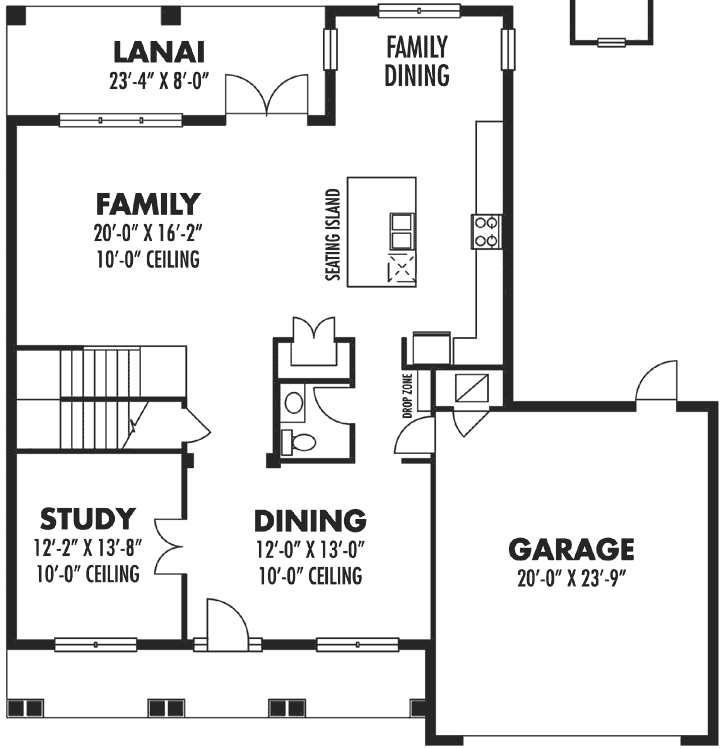Main Floor Plan: 73-240
