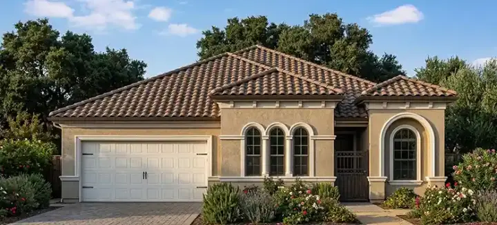 Florida house plans 73-255 - front exterior, 2,430 sq ft, 3 bed, 2 bath house plans | Monster House Plans