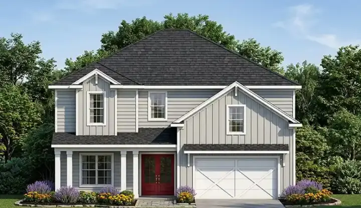 Traditional house plans 73-270 - front exterior, 3,961 sq ft, 5 bed, 4 bath house plans | Monster House Plans