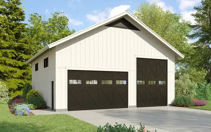 Traditional house plans 74-1040 - front exterior, 1,520 sq ft, 0 bed, 0 bath house plans | Monster House Plans