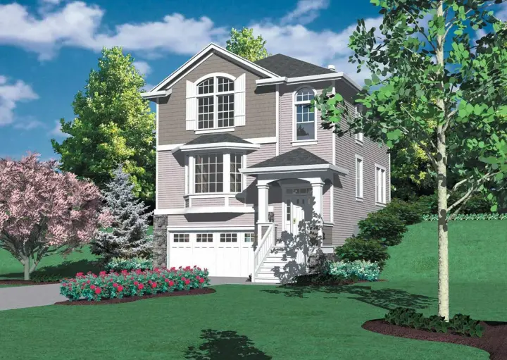 Craftsman house plans 74-299 - front exterior, 1,783 sq ft, 3 bed, 2 bath house plans | Monster House Plans