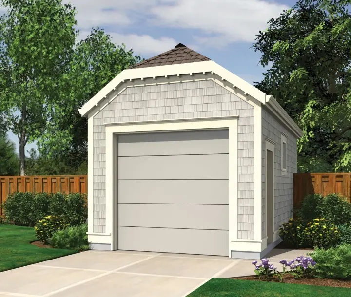 Craftsman house plans 74-526 - front exterior, 286 sq ft, 0 bed, 0 bath house plans | Monster House Plans