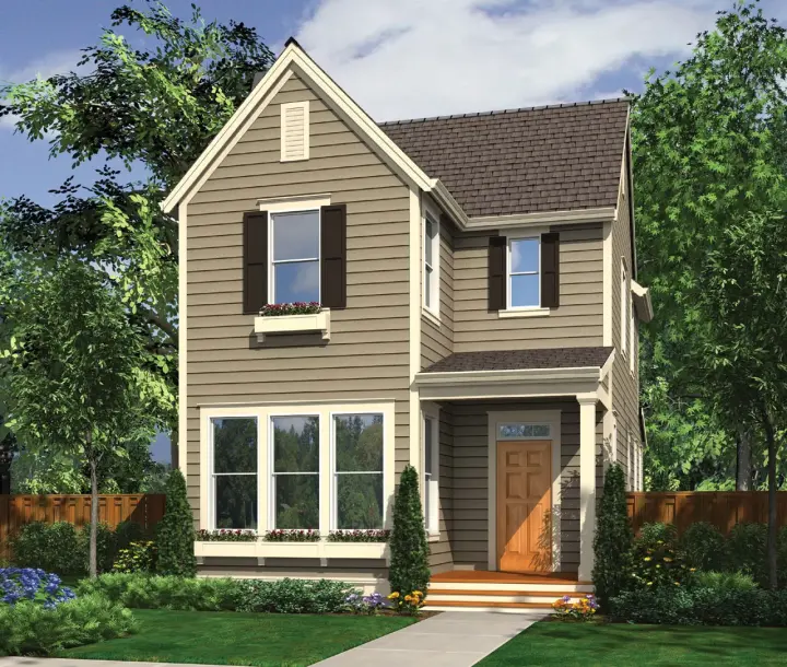 Cape Cod house plans 74-549 - front exterior, 1,689 sq ft, 3 bed, 2 bath house plans | Monster House Plans