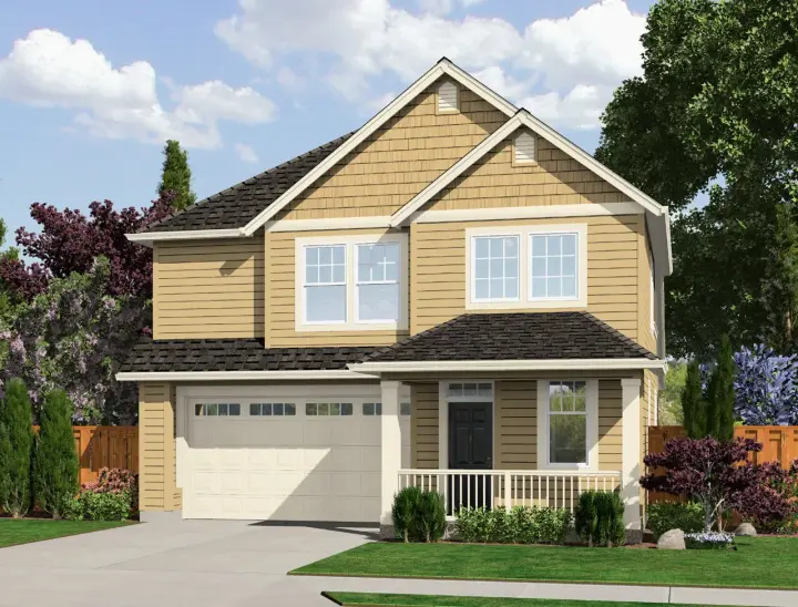 Cottage house plans 74-561 - front exterior, 1,790 sq ft, 4 bed, 2 bath house plans | Monster House Plans