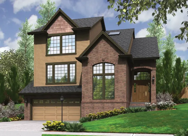 Traditional house plans 74-653 - front exterior, 2,146 sq ft, 3 bed, 2 bath house plans | Monster House Plans