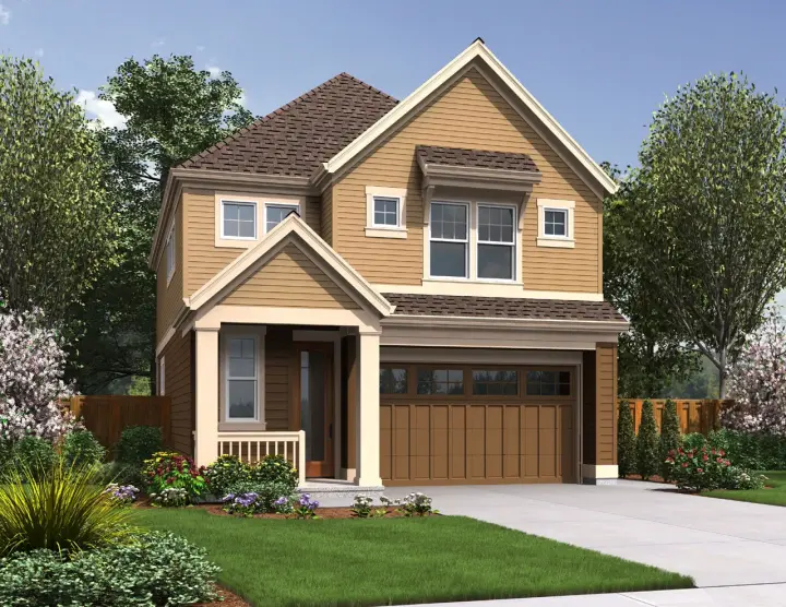 Craftsman house plans 74-687 - front exterior, 1,851 sq ft, 3 bed, 2 bath house plans | Monster House Plans