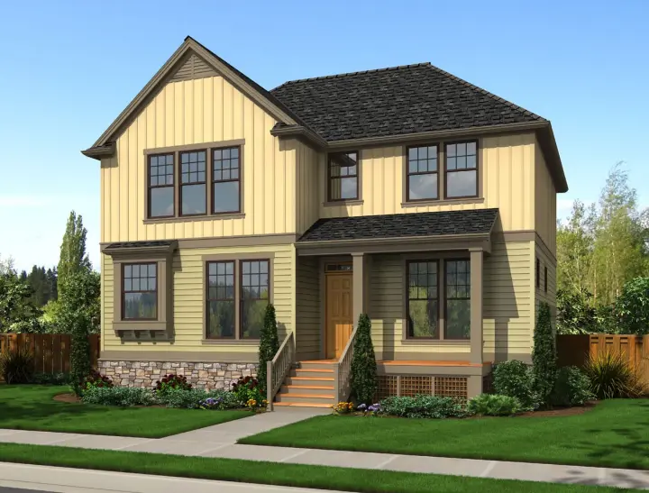 Craftsman house plans 74-698 - front exterior, 1,920 sq ft, 3 bed, 2 bath house plans | Monster House Plans