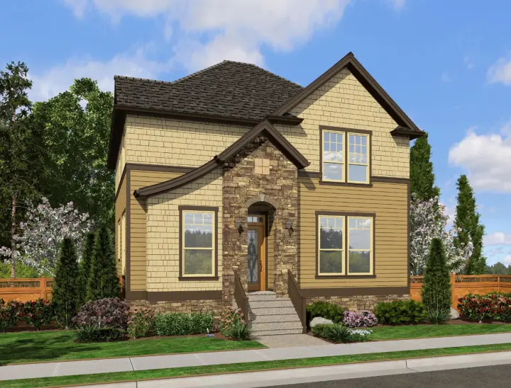 Craftsman house plans 74-700 - front exterior, 1,811 sq ft, 4 bed, 2 bath house plans | Monster House Plans