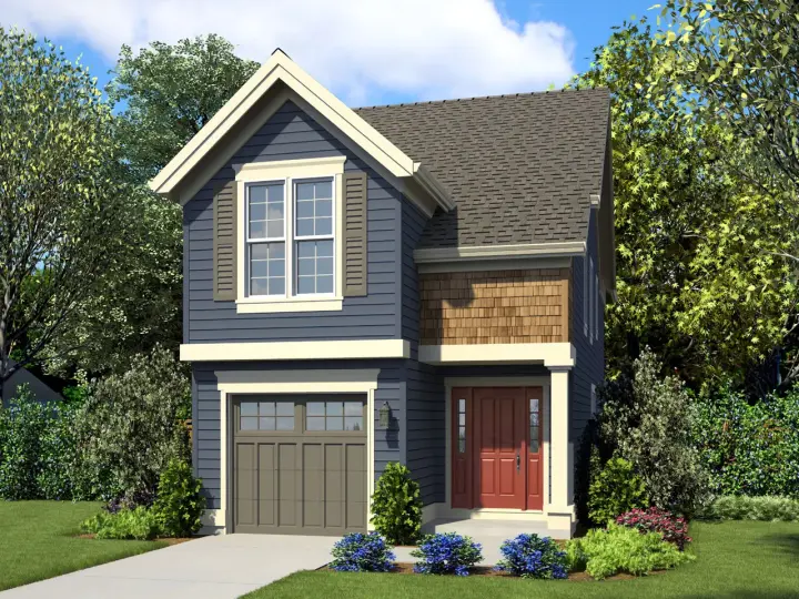 Cottage house plans 74-860 - front exterior, 1,475 sq ft, 3 bed, 2 bath house plans | Monster House Plans