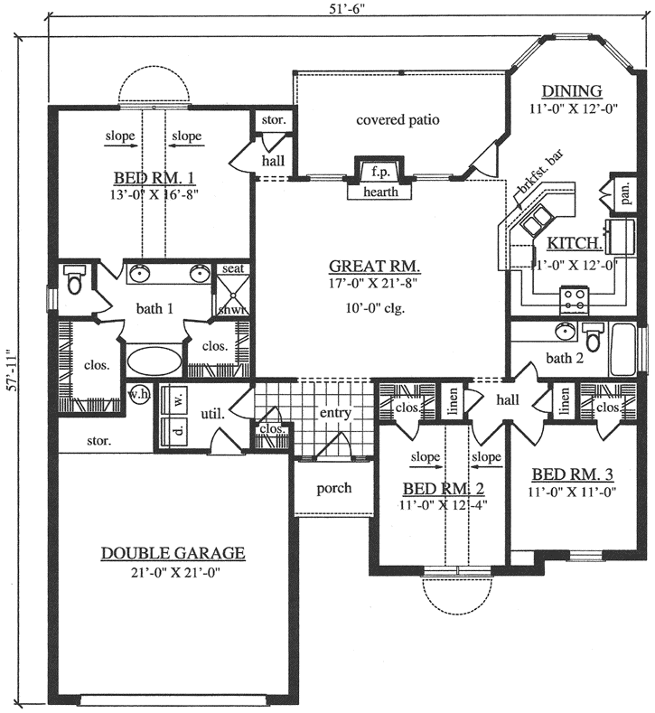 Main Floor Plan: 75-103