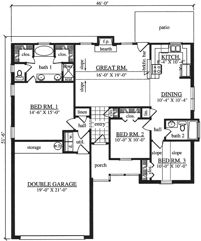 Main Floor Plan: 75-108