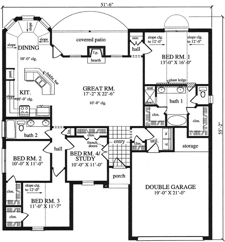 Main Floor Plan: 75-109