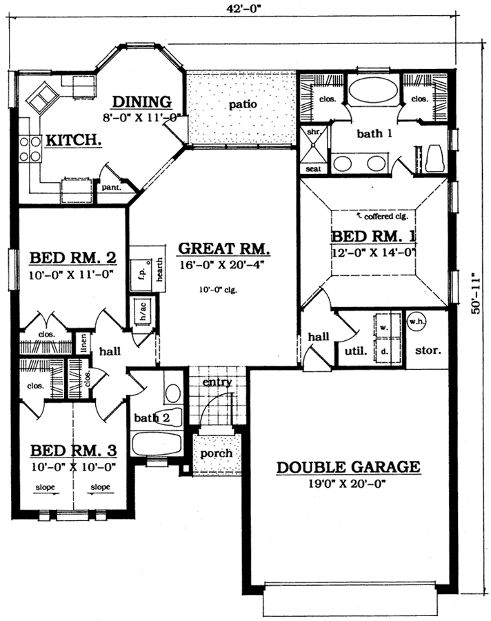 Main Floor Plan: 75-131