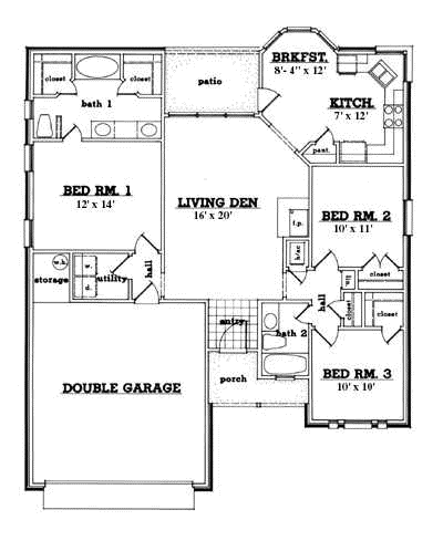 Main Floor Plan: 75-139