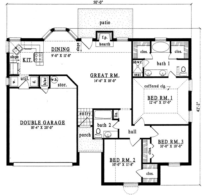 Main Floor Plan: 75-147